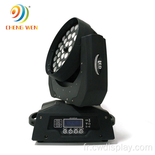 36PCS 12W / 15W / 18W LED WASH Zoom Cercle Cercle Cercle